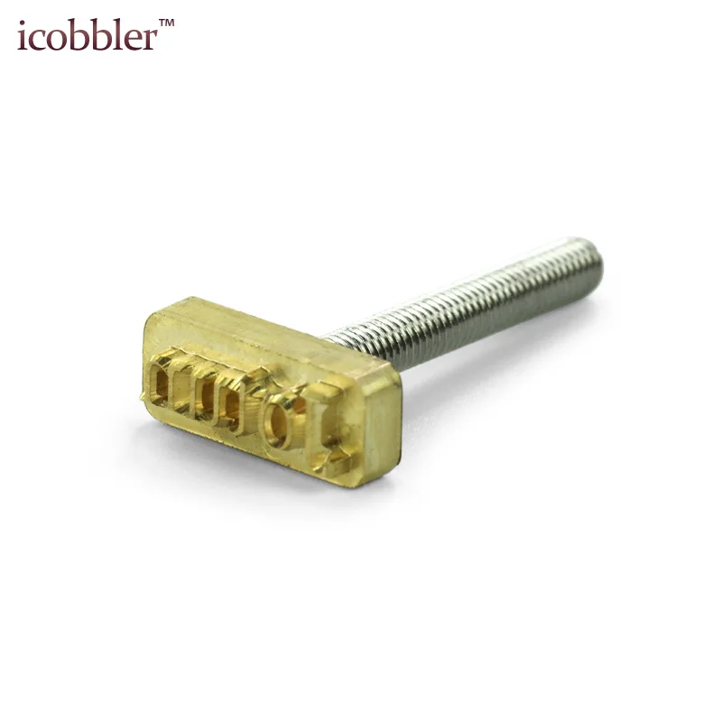 Design Leather Hot Foil Embossing Stamping Leather Craft Brass Printing Stamping Foil Machine Paper 120m