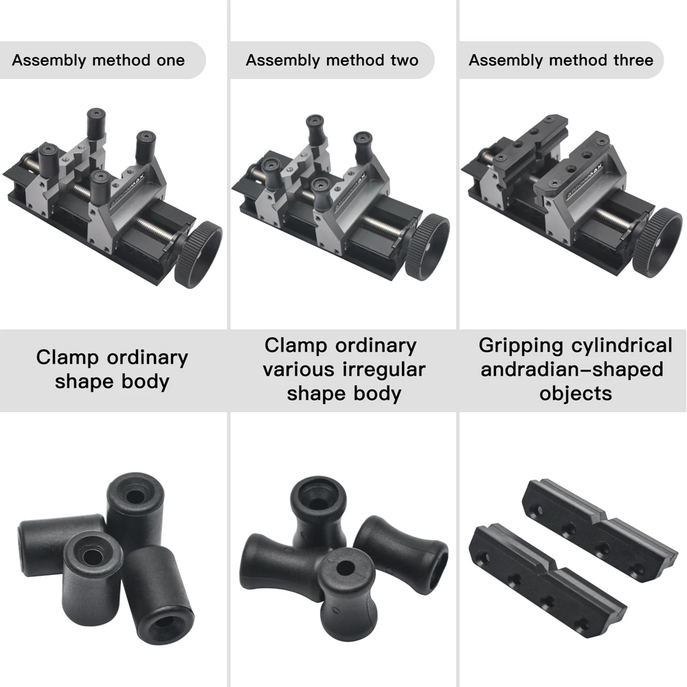 ARROWMAX Double Ended Mini Bench Vise For SDS Series 3