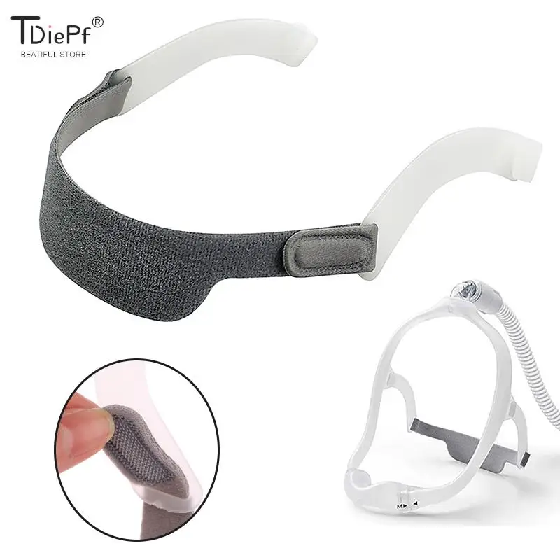 

1PCS Only Have Nose Pillow Strap Adjustable Washable Replacement Headgear Nasal Pillow Strap For Breathing Machine Accessories