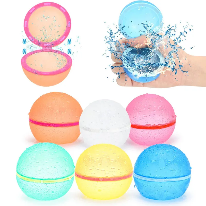 Reusable Water Balloons Refillable Water Balloon Quick Fill