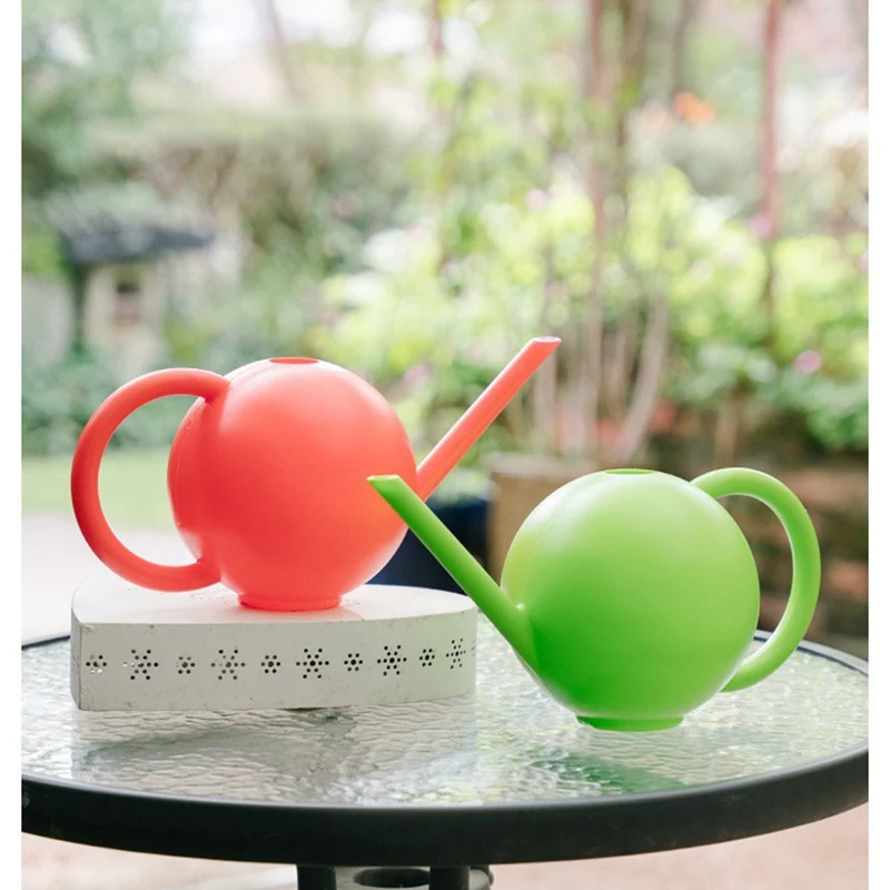 

Hot XD-Long Mouth Watering Can Watering Flowers Household Meaty Watering Can Gardening Watering Can Large Capacity Kettle