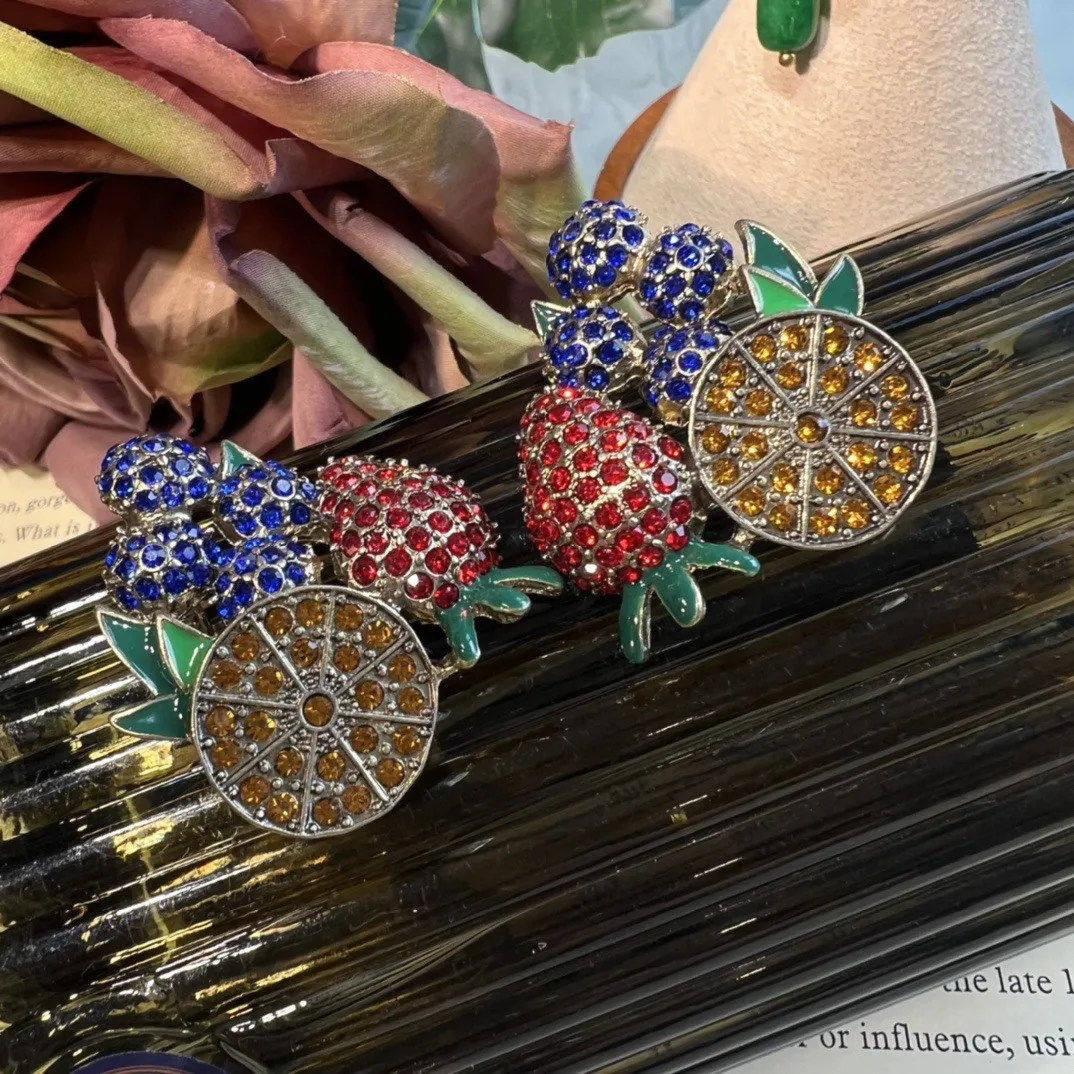 Medieval Jewelry Fruit Necklace Earrings Jewelry Set