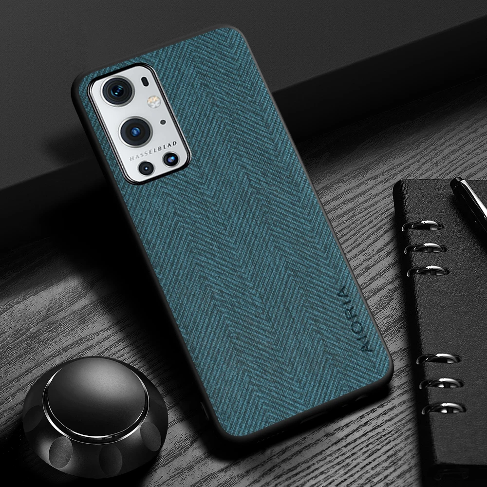 Sleek and Durable Leather Wood Grain Phone Case