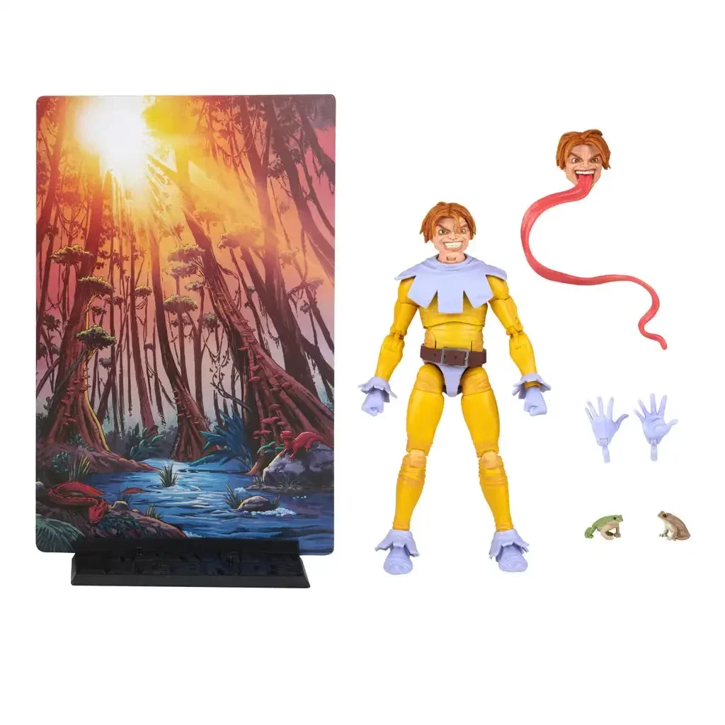 

Оригинальная подвесная ретро-карта Marvel Legends Toad Man на 20-ю годовщину, подвижная Коллекционная модель из ПВХ 6 дюймов, подарок для детей Gk