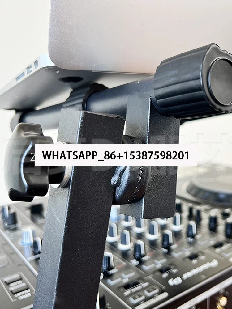 Disc maker, floor mounted, movable DJ stand, integrated controller, piano equipment stand, no assembly required