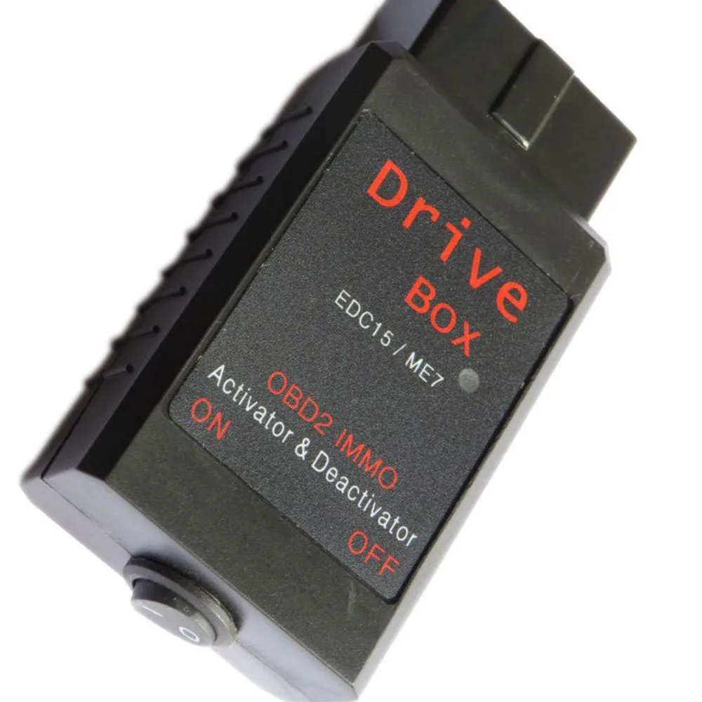 Car Fault Code Reader OBDII Driver Switch OBD2 IMMO Deactivator Activator For Bosch VAG Drive Box EDC15/ME7 Car Diagnostic Tool Scanner