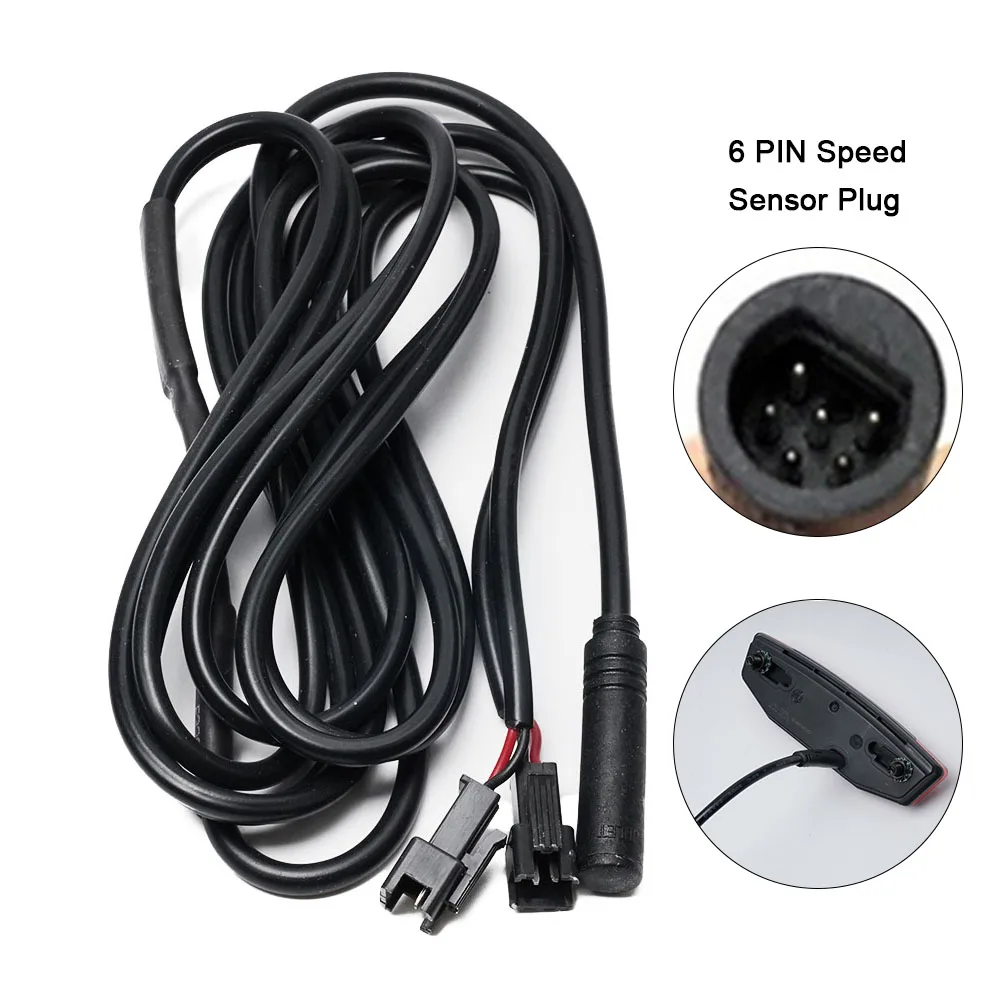 

E-Bike Speed Sensor Electric Bike Light 6/12/24/36/48/60V SM Plug Speed Transmitter With Light High Quality Hot Sale