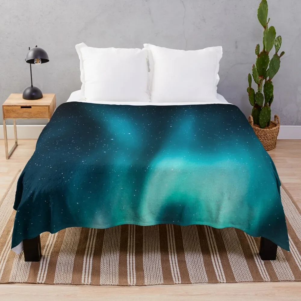 Aurora Borealis Coperta Da Campeggio Coperte Grandi Pelose