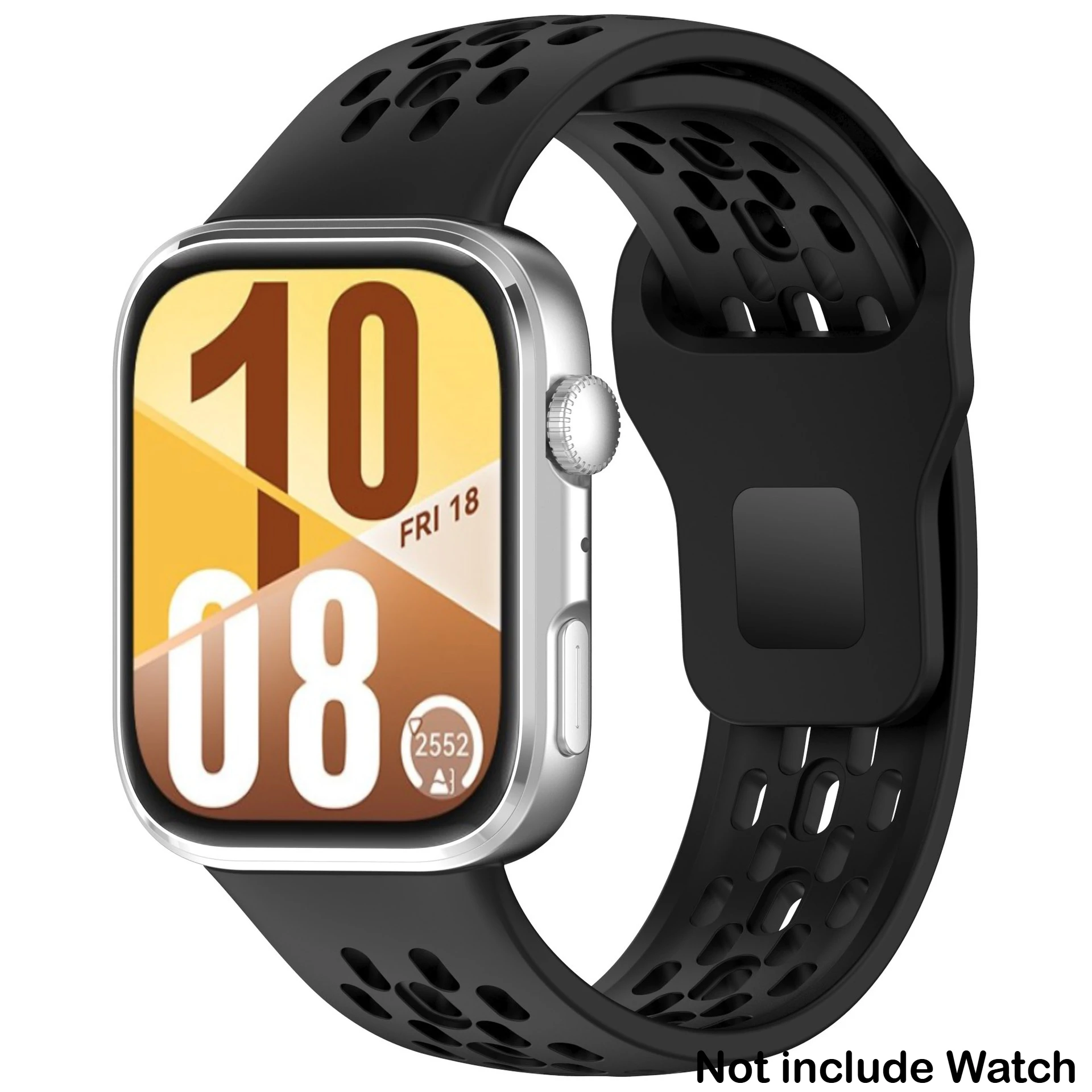 Breathable Silicone Sport Wristband Bracelet