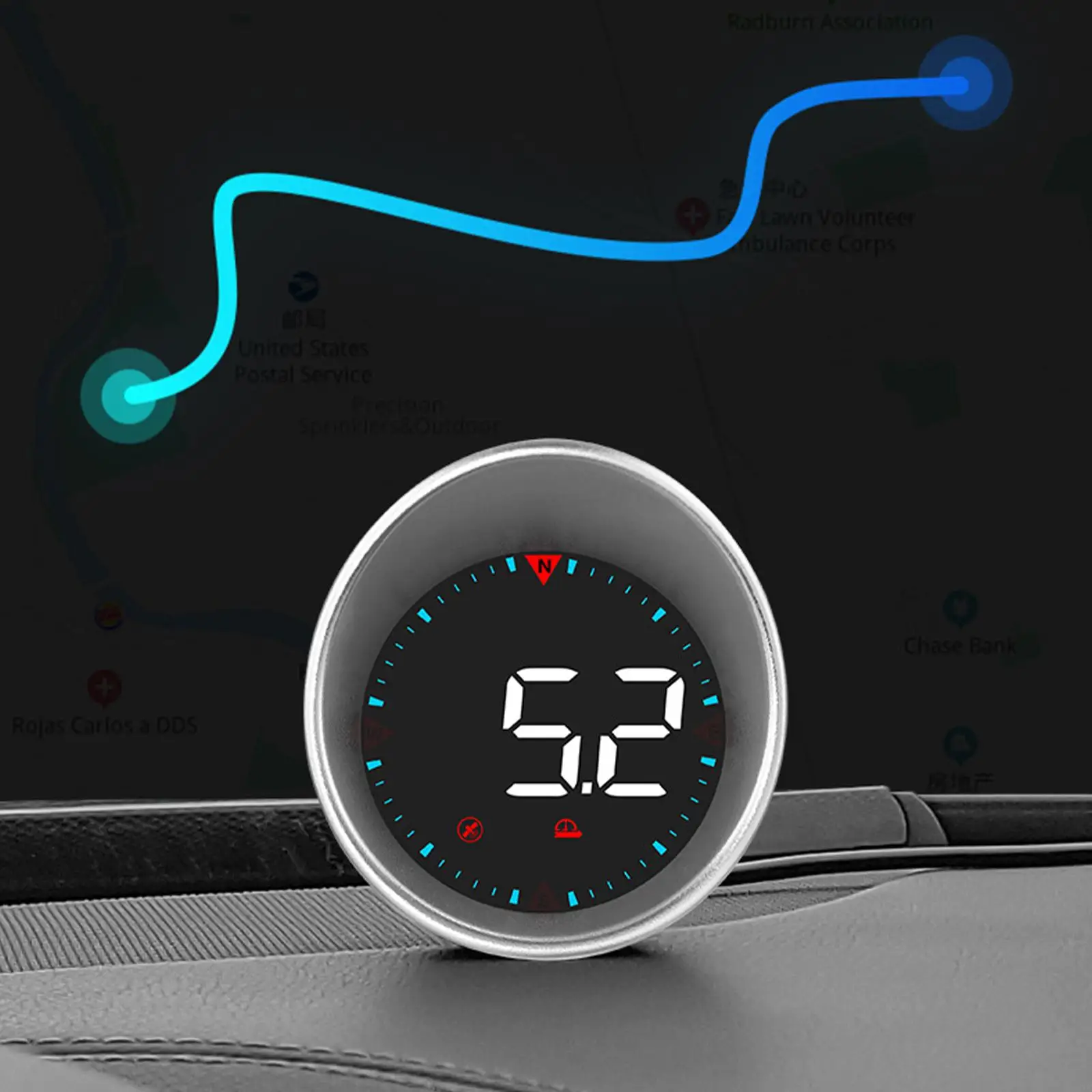 G5 HUD Head up Display Overspeed USB for All Vehicles Electronics