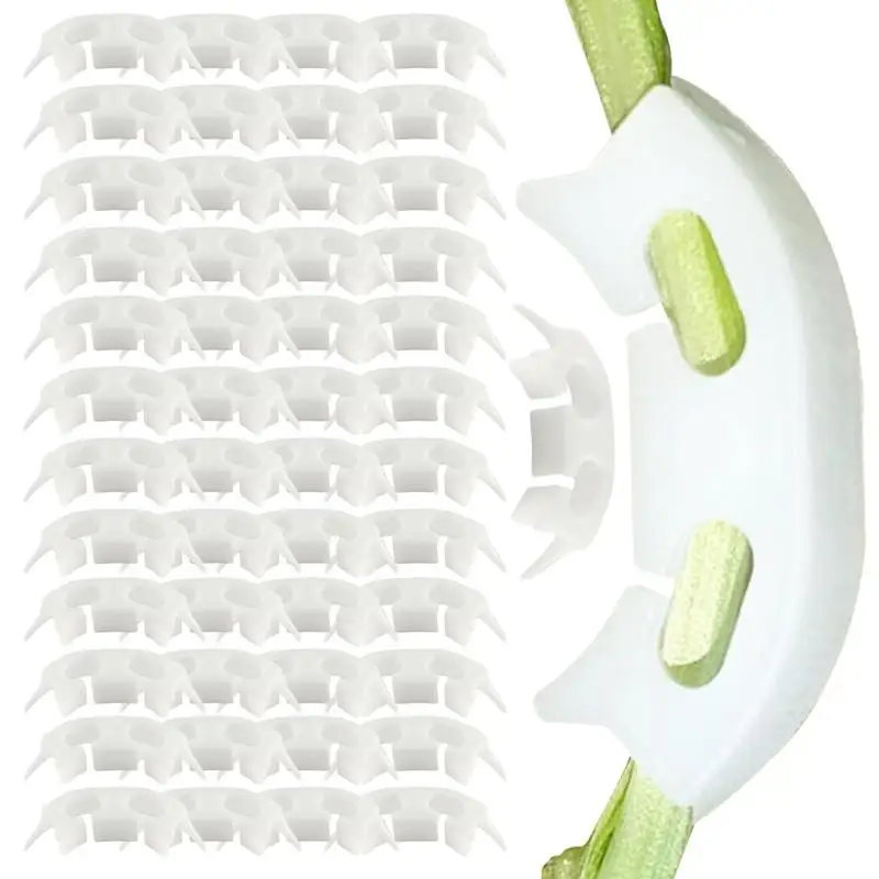 

50PCS Plant Stem Training Bending Clamps Branches Clips For For Low Stress Planting Plant Growth Manipulation Devices for