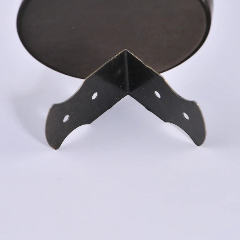 Antique Angle Iron Jewelry Box Material 90 Degree Straight Support Fastener Laminate Connector
