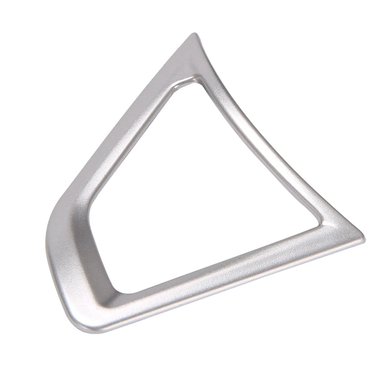 실버 스티어링 휠 커버 트림, 버튼 프레임, 포드 퓨전 몬데오 2013-2019 용, 3 개