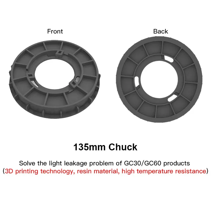 Accessories Standard Reflector Diffuser Sock Remote Control 135mm Chuck Flip Softbox Adapter Ring Charger For INKEE GC30 GC60