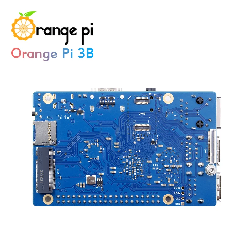 Single Board Computer Mini Development Board Orange Pi 3B 4GB Ram LPDDR4 Rockchip RK3566 WiFi5+BT5.0 BLE M2 SSD OrangePi3B Development Board