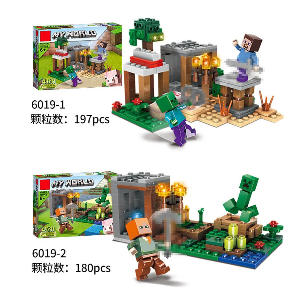Toy Building Blocks My Mini World Renzai Village Farm Compatible With LEGO