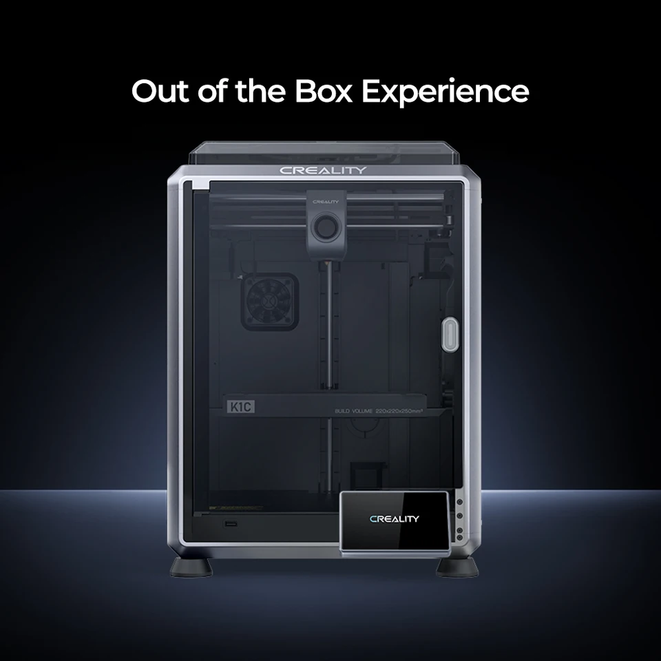 Creality K1C 3D プリンター 600mm/s オートレベリング堅牢な直接押出