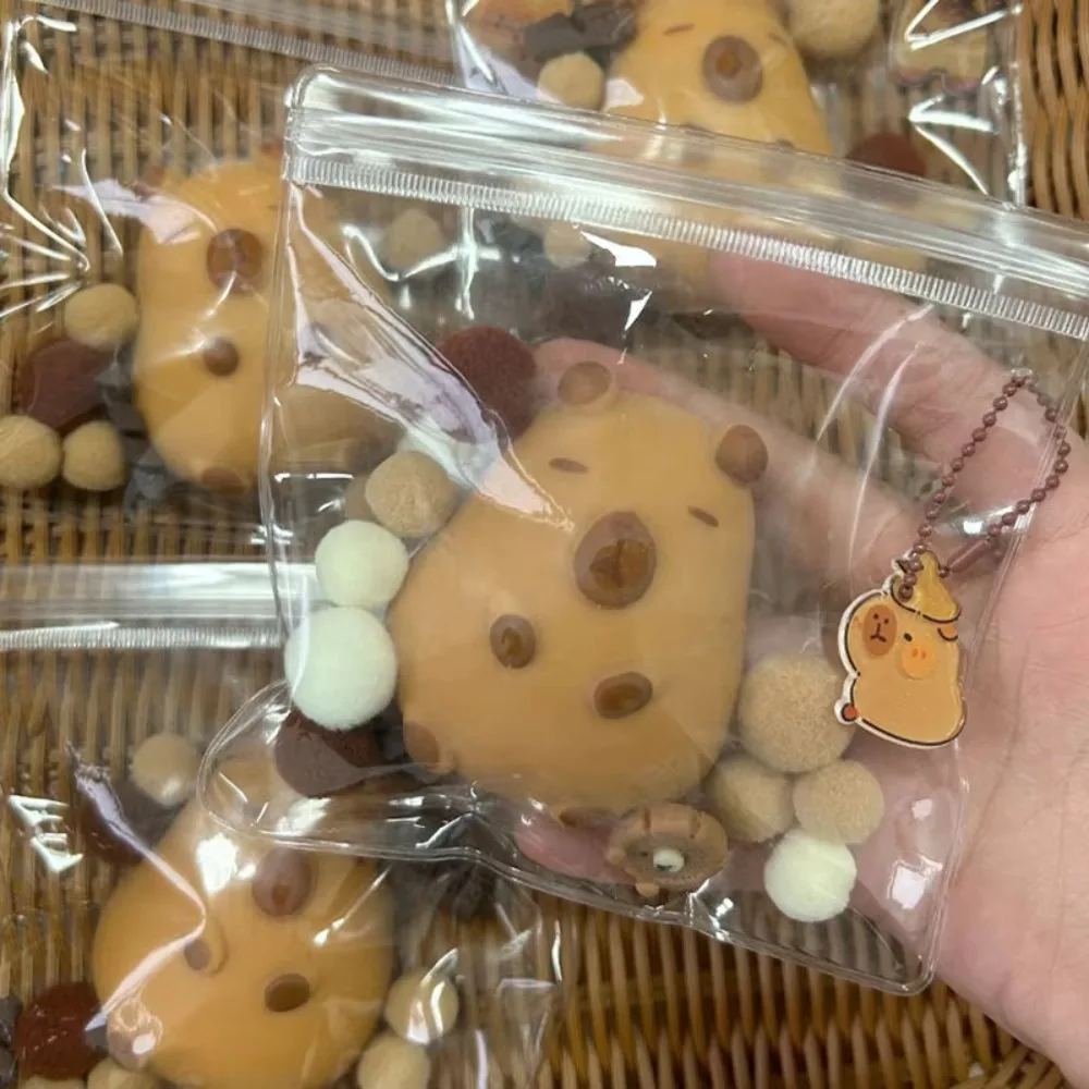 Komik TPR Kapibara Sıkma Oyuncaklar Yavaş Ribaund Yumuşak Kapibara Sıkma Oyuncak Sıkma Hediye Rölyef Relax Oyuncaklar