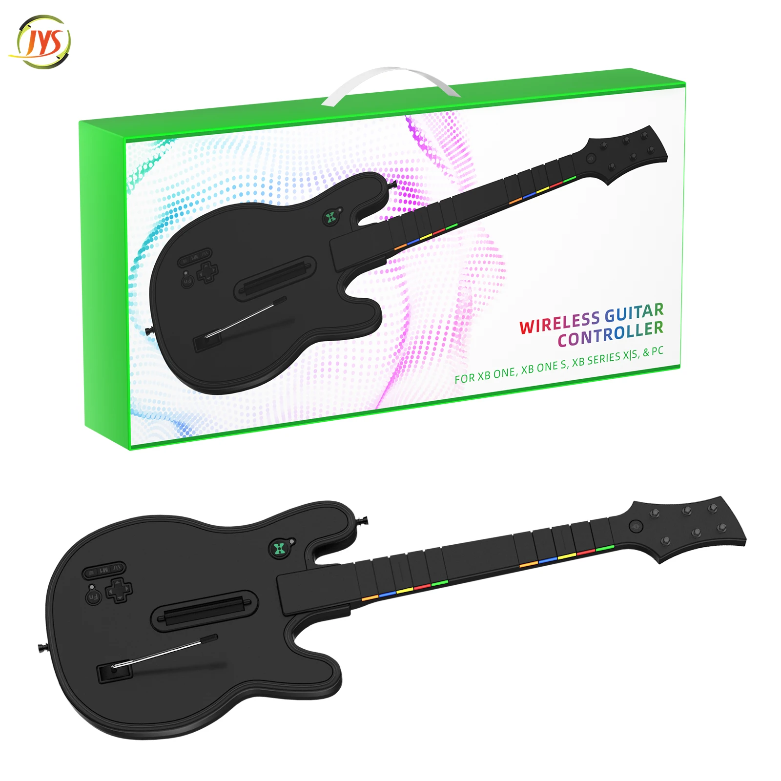 JYS-X150 Multi-platform 2.4G wireless guitar game console For xbox one / S Xbox Series X/S PC Controller RGB light