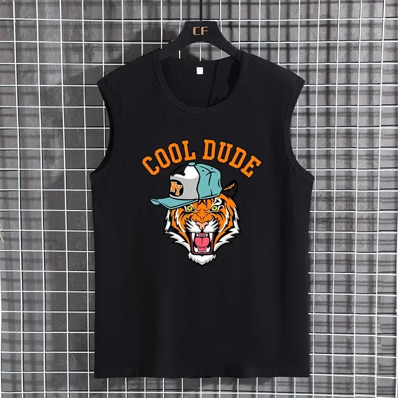 Plus Größe Weste Tanks Tops Männer 9XL 10XL 12XL 100-170KG Sommer Ärmelloses T-shirt 100% Baumwolle Übergroßen tees Große Größe Männer Kleidung – Detail 5