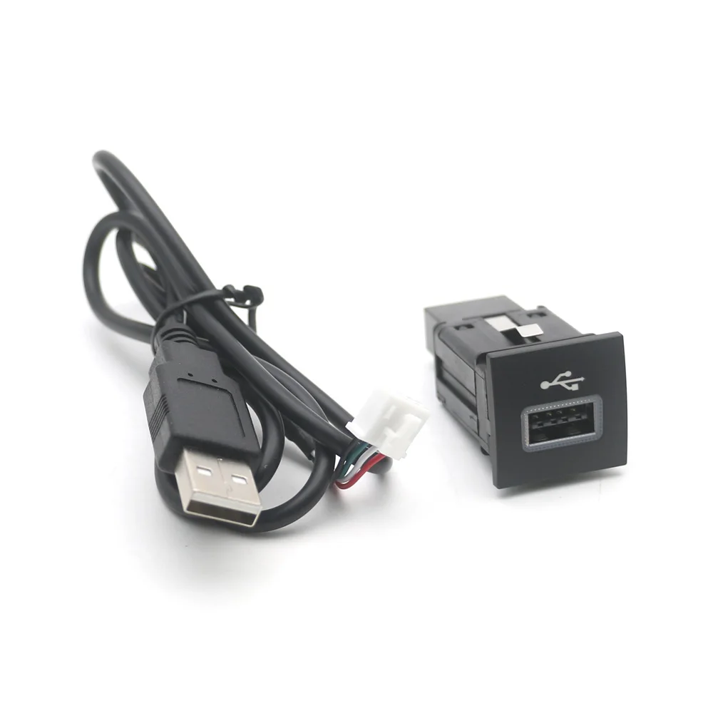 EVTSCAN 5KD035724 Cavo Audio USB AUX Per Auto Cavo Interruttore Per RCD510 RCD310 /GTI/R MK5 MK6 5KD035724