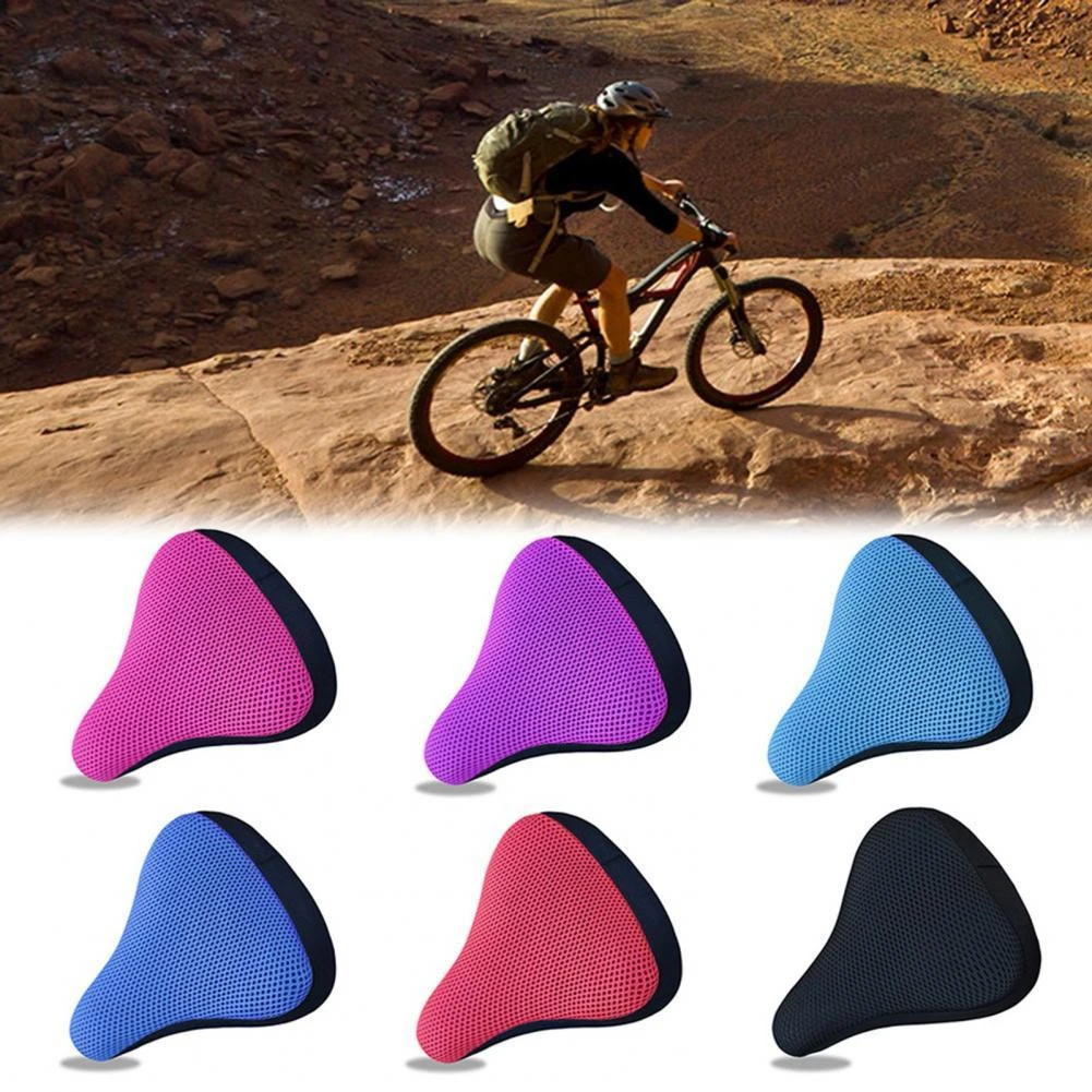Saddle Cover Multicolor Thicken Bicycle Seat Cover Breathable ...
