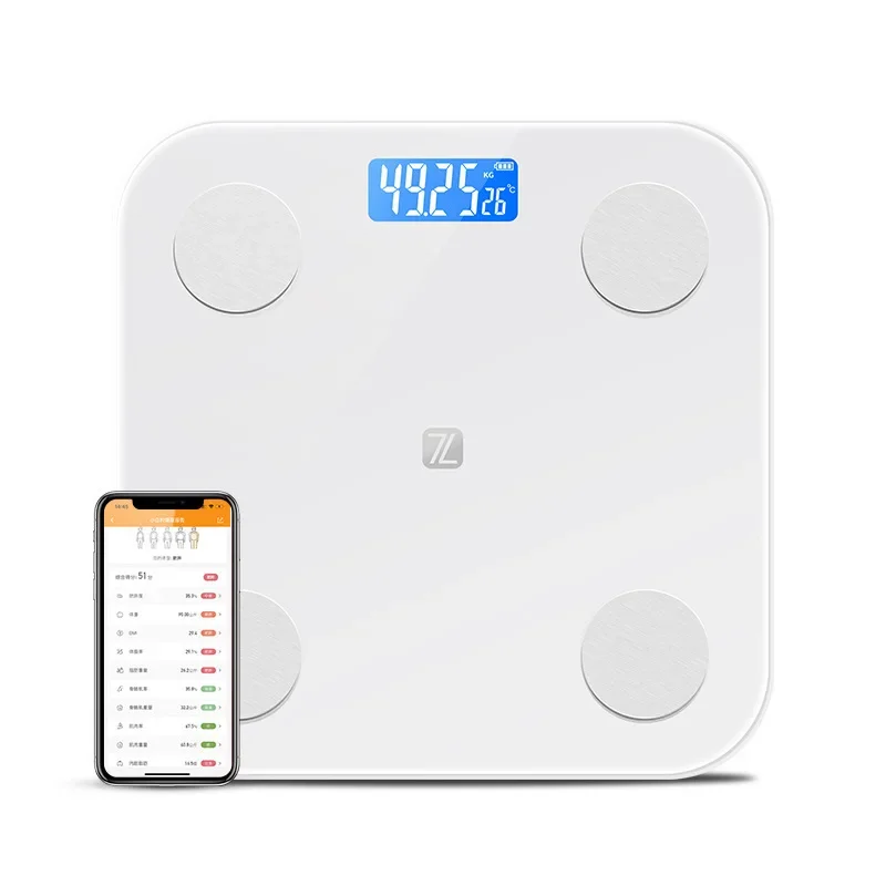 Body Fat Scale Household Electronic Scale Health Monitoring Device Accurate Body With Bluetooth Connectivity