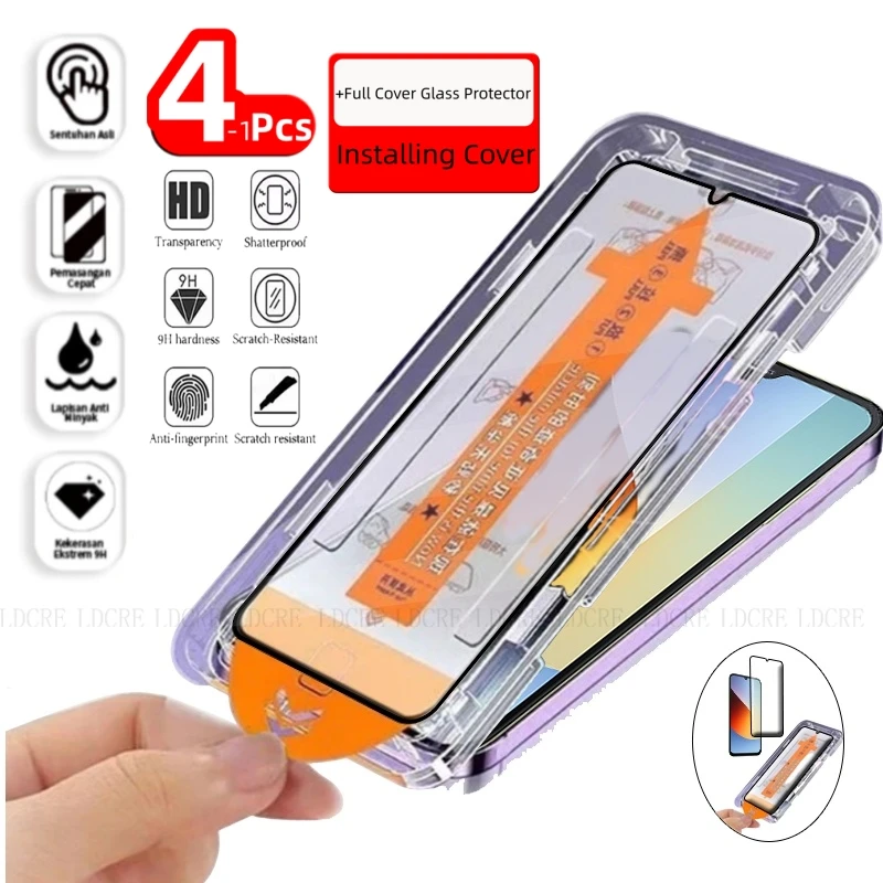 Premium Tempered Glass Screen Protector for Xiaomi Redmi A7 Pro – 9H Full Cover, Dust-Free