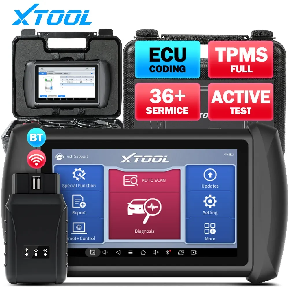 XTOOLInPlusIP819TPBluetoothScannerOBD2CarTpmsDiagnosticTools