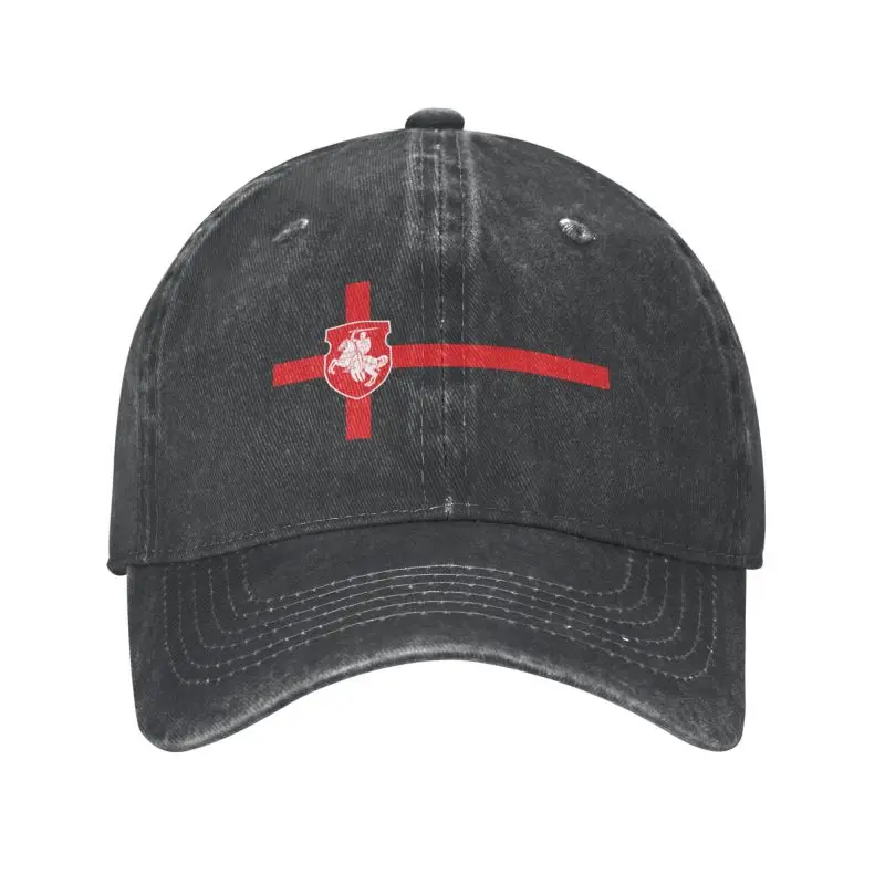 

Personalized Cotton Coat Of Arms Belarus Flag Baseball Cap Women Men Adjustable Belarusian Patriotic Dad Hat Streetwear