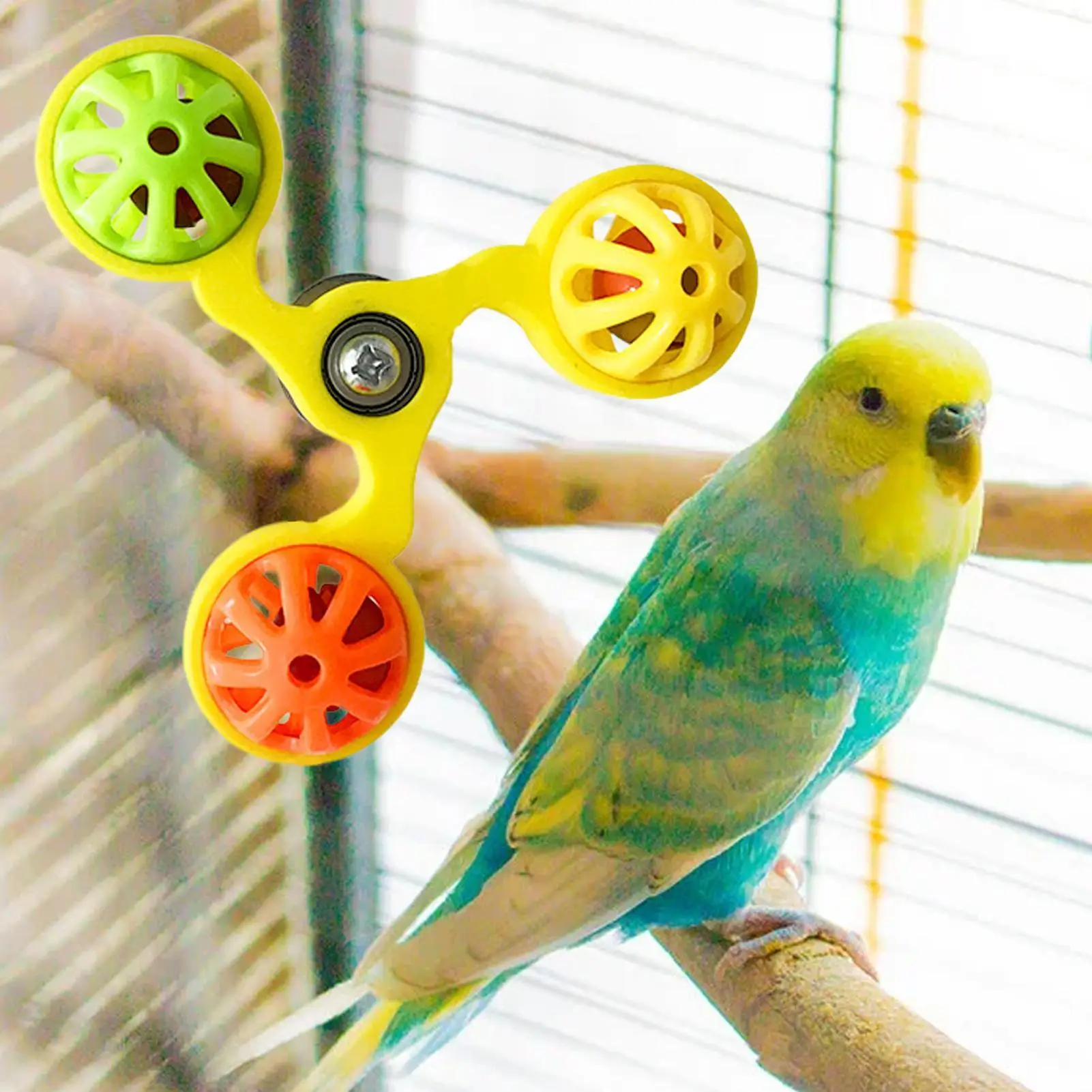 Rotating Parrot Windmill Toy 4
