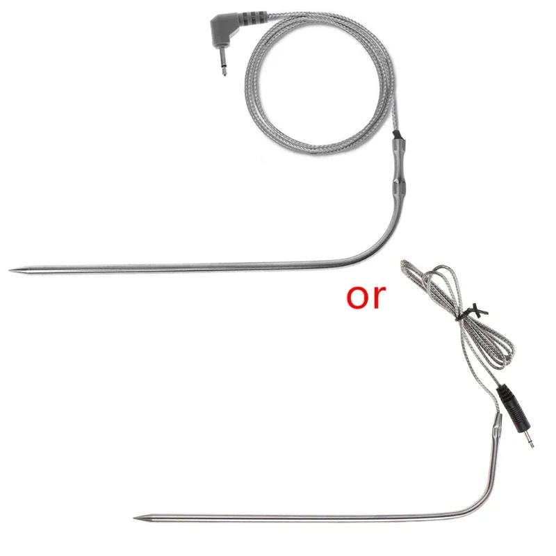 Replacement High-Temperature Meat BBQ Probe Temperature Probe Metal Material for Camp Chef Wood Pellet Grilling bbq meat probe
