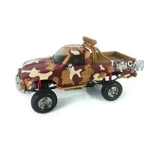 RC 1/10 2.4G HG Middle East Pickup P417 4x4 Rally Car Racing Crawler TH16743 2