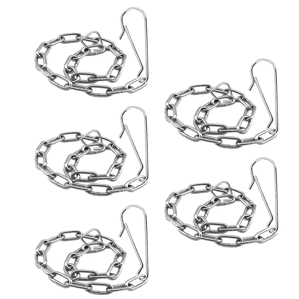 

Stainless Steel Toilet Flapper Chain Toilet Handle Lift Chains Toilet Baffle Replacement Accessories