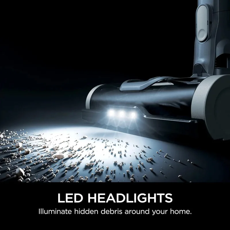 QWShark IX141 Pet Cordless Stick Vacuum with XL Dust Cup,LED Headlights,Removable Handheld Vac,Crevice Tool,Portable Vacuum 2
