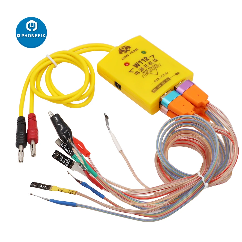 Het kantoor roze Harnas All In One Dc Power Supply Cable For Iphone 5/5s/6/6 Plus/7/7p/8/8p/x/xs  Battery Activation Boot Line Current Test Cable - Power Tool Sets -  AliExpress