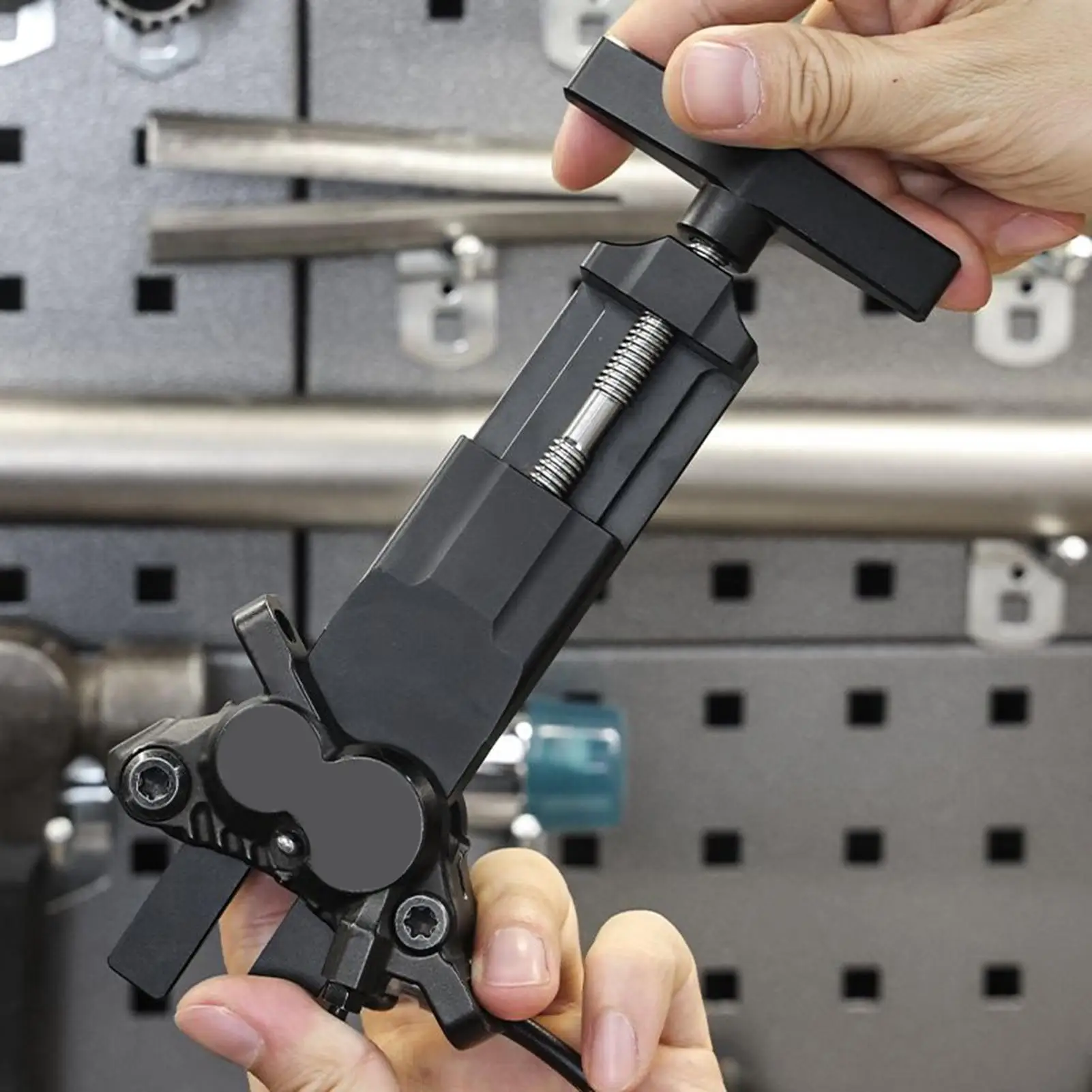 Bicycle Piston Reset Tool Bike Calipers Piston Press Tool For 4Piston Brake Calipers Bike Piston Tool With Long Handle