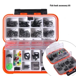 164pcs320pcs350pcs Water Tank Fish Hook Accessory Set Space Bean Lead Skin Floating Seat Eight-shaped Ring Fishing Tool