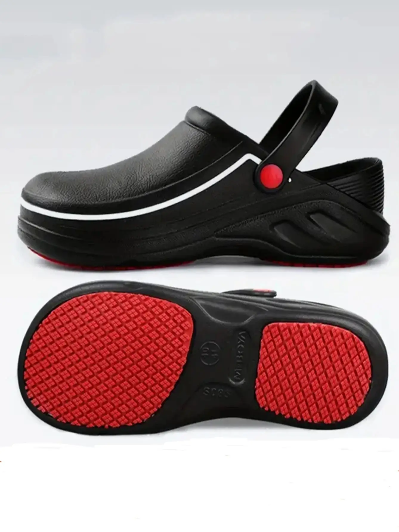 Neue Vintage-Casual-Slip-On-Schuhe für Herren für Teenager, geeignet für alle Jahreszeiten, wasserdichte, ultraweiche Eva-Einteiler-Flachsohle, wasserdicht, spritzwassergeschützt, rutschfeste Gummisohle – Detail 4