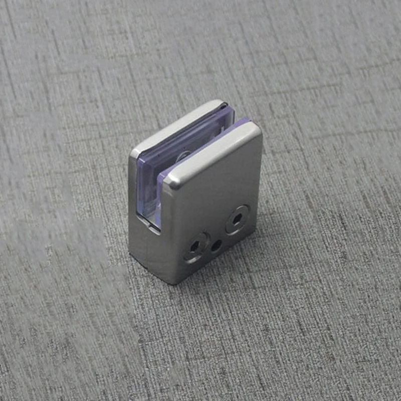 Stainless Steel Glass Sandwich Medium Glass Clip Fixed Clip Square Fish Mouth Holder Shelf Clamp glass shelf clamp holder,glass fasteners,stainless steel clips