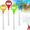 Children's Bubble Machine Five Claw Smiling Face Bubble Stick Toy Porous Manual Bubble Blowing Outdoor Toys for Boys and Girls 1