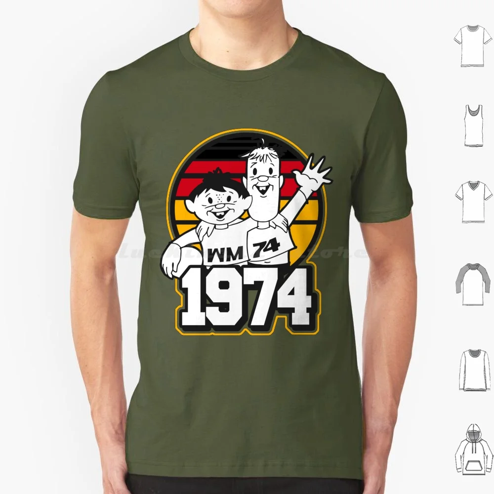 1974 T Shirt Uomo Donna Bambini 6Xl Germania 74 Germania 1974 Germania Tip And Tap Germany Tip And Tap Copa Mundial De Ful Tbol Football
