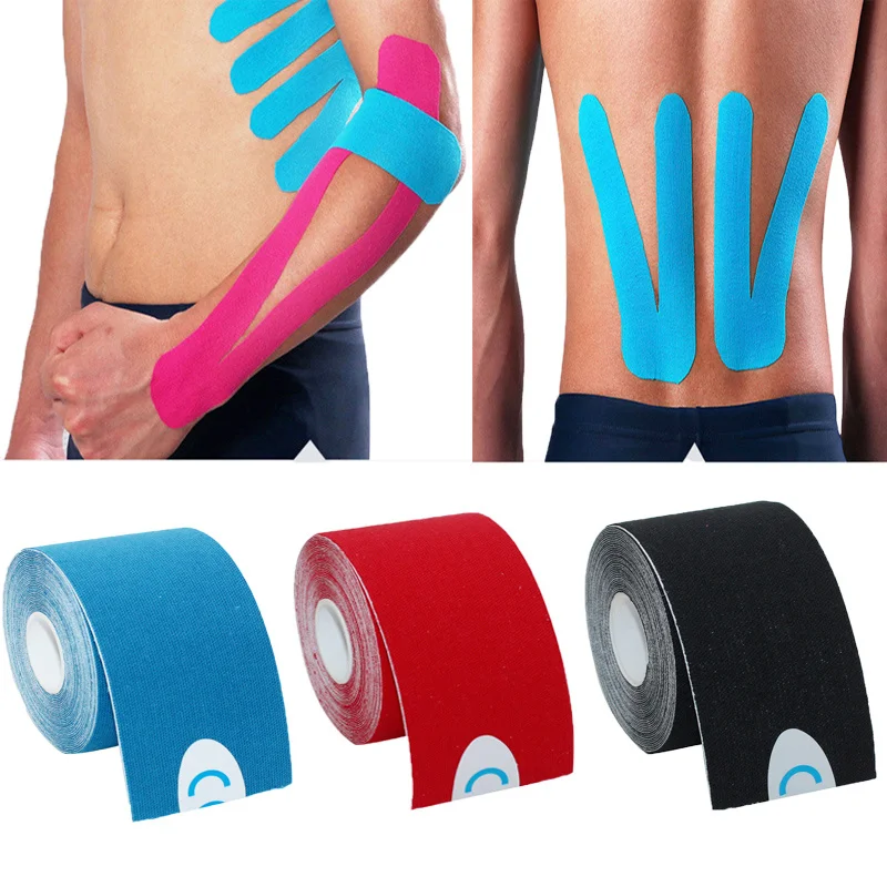 Sports Muscle Bandages Self adhesive Muscle Tape Sports Elastic