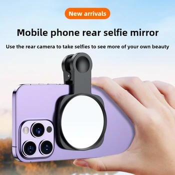Kit clip per specchio selfie per obiettivo fotocamera per smartphone per iPhone Smartphone Streaming live Foto Video Selfie Vlog Accessori