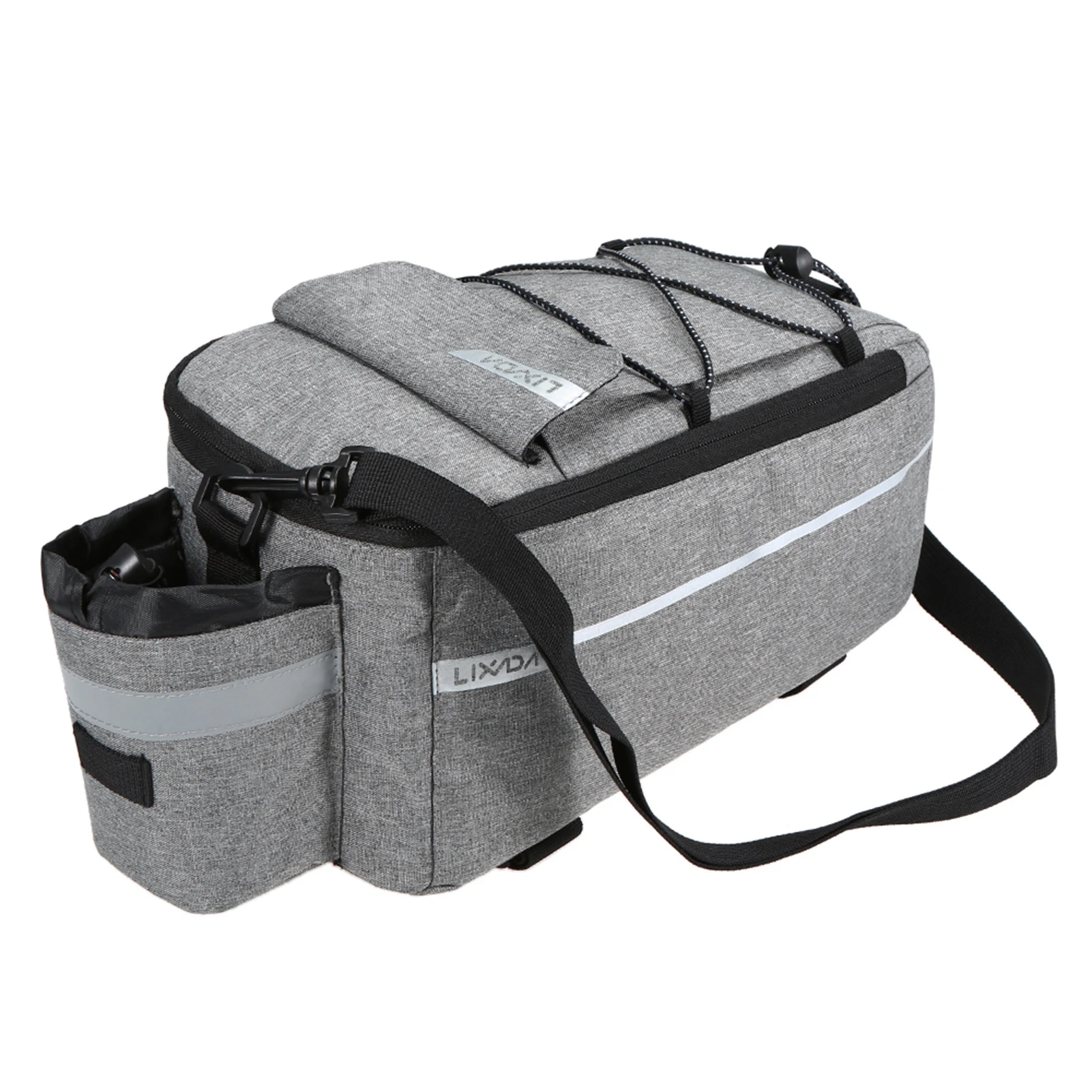 Isolierte Kofferraum Kühltasche Zyklus Fahrrad Gepäckträger Lagerung Gepäck Tasche Reflektierende MTB Fahrrad Gepäcktasche Schulter Tasche – Detail 7