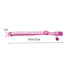 Pet cat bell collar dog print cat collar multiple colors optional necklace ring cat rope collar pet supplies 6