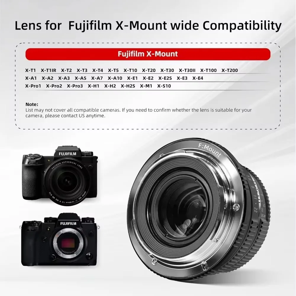 Zoom Lens X Mount Cameras Zoom Lens Fujifilm X Pro3 Lenses Wide