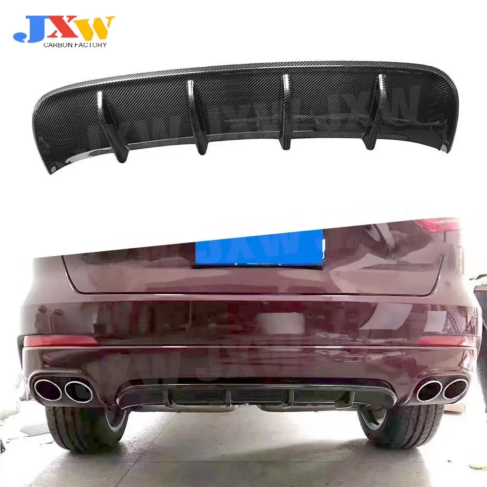 

Carbon Fiber Rear Bumper Lip Diffuser Spoiler for Maserati Levante 2016 -2019 FRP