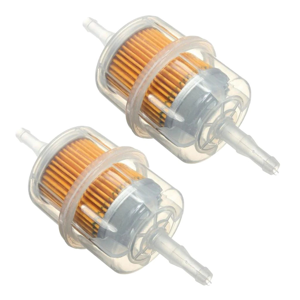 Motorcycle Fuel Filter Motorcycle Car Inline Fuel Petrol Filter Large Universal Fit 6mm 8mm Pipes