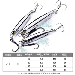 Premium Hot Metal Jig Fishing Lures - Versatile Trolling and Jigging Baits - 60G (O  NEW)